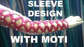 Beautiful Sleeve design with moti - YouTube