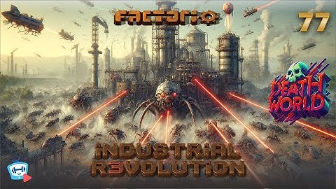 Setting Up a Tin Outpost and Copper Train 🚂 | Death World | #77 | Factorio IR3 | Let