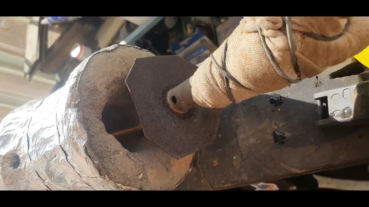 This is the other ball bearing, knife done.