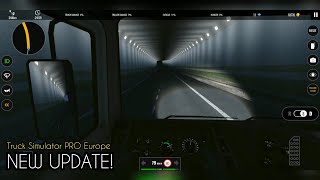 Truck Simulator PRO Europe Update! - New Traffic Lights, Rain Effect, Graphics, Sound & More screenshot 2