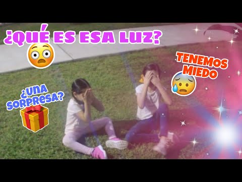 ¡UNA LUZ NOS SORPRENDE EN EL PARQUE! - IvannaNana