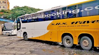 SRS Travels Bus Depot in Bangalore