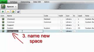 Celebrity ATOM Tutorial Lesson 1: Space editor Profile