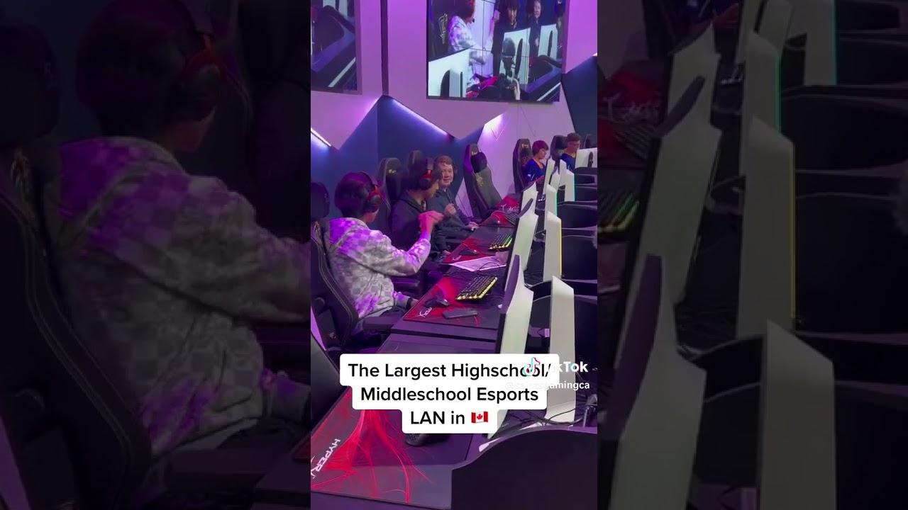 Largest Highschool Esports LAN in Canada (St. Clair College)