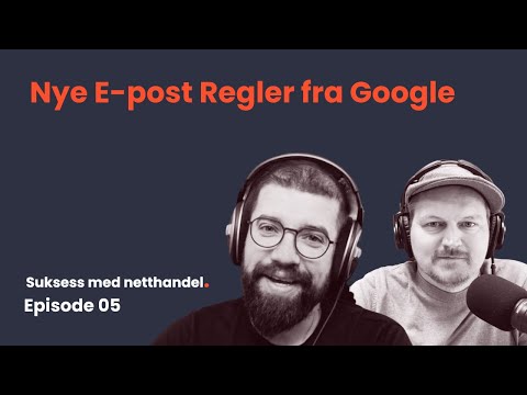 Nye E-post Regler fra Google