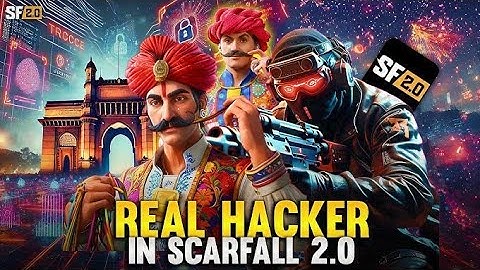 First time I play scarfall 2.0 and I found a hacker in fast time || #scarfallclip #scarfall #hacker 