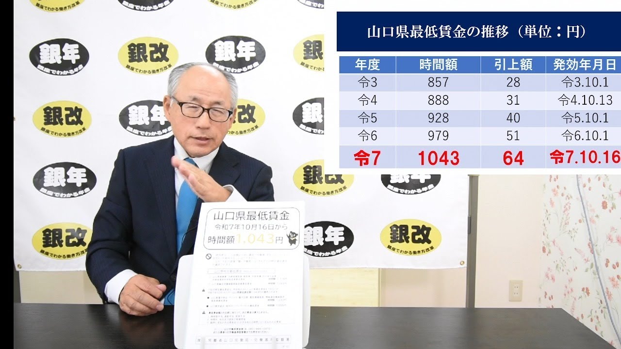 第92回社会保険労務士チャンネル：最低賃金制度