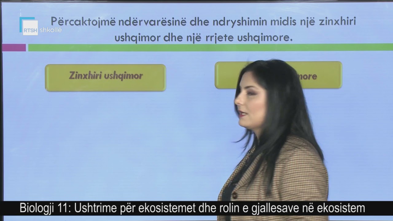 Biologji 11 - Ushtrime për ekosistemet dhe rolin e gjallesave në ekosistem