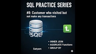 LeetCode SQL Sheet – Ep 7 | Customer who visited but not make any transaction | Learn SQL with Me Wealth