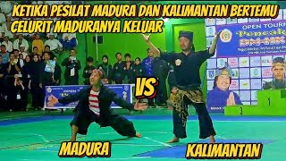 Aksi Keren Pesilat Kalimantan VS Madura 😲😱