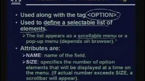 Lecture -17 Html Forms