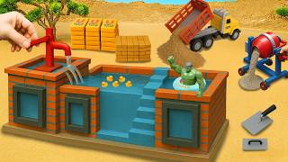 DIY Construction Project - Building a Mini Pool with Water System