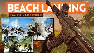 PACIFIC THEATRE Beach Landing Game Mode 🌊🌴 Battlefield 5