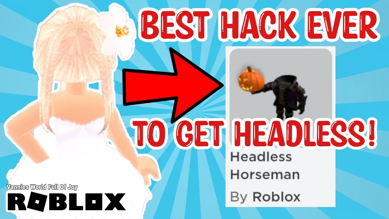 Free headless hack for yall #roblox #free #headless #lifehacks #hack