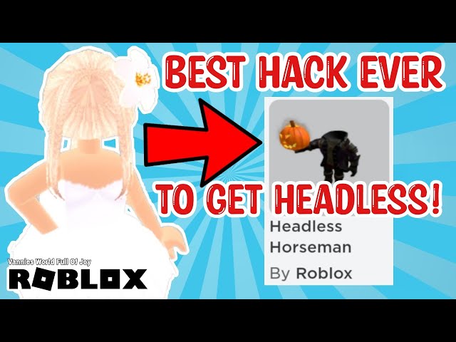 Jovicich   on X: 🎃Headless Horseman Giveaway🎃 💫REQUIREMENTS💫 - RT  & Like - Comment - Join Discord - Follow @JovicicOfficial 🎃drop  gamepass below🎃 #robloxgw #headlessgiveaway #headless #RTC #Giveaway # Roblox #RobloxDev #ROBLOX #