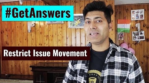 GetAnswers - Restrict Issue Movement on the Board?