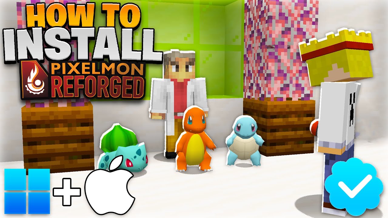 How To Install PIXELMON on CURSEFORGE In 2025! (For ALL Devices)