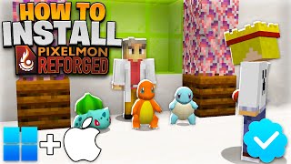 How To Install PIXELMON on CURSEFORGE In 2025! (For ALL Devices)