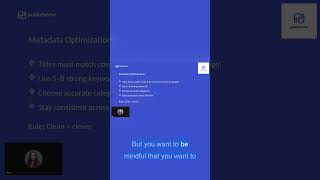 Write descriptions for readers and algorithms #selfpublishing