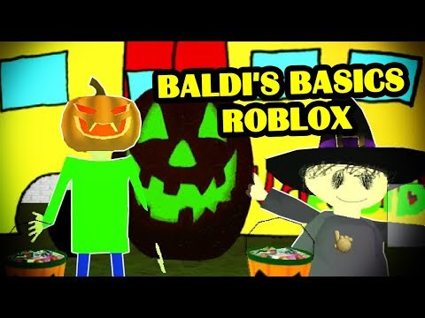 New Update Baldi S Basics Roblox Halloween Secret Baldi S Basics Roblox Youtube - baldis basics roblox rp great pumpkin