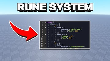 How to Make a RUNE RNG System in Roblox Studio! (EASY Beginner Tutorial)