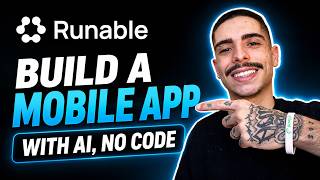HOW TO BUILD A MOBILE APP WITH AI NO CODE REQUIRED (RUNABLE GUIDE 2026)