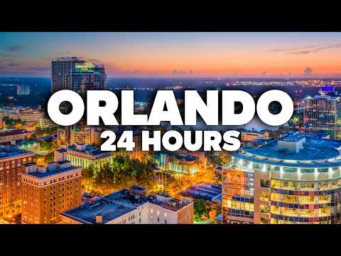 24 HOURS in ORLANDO! The PERFECT 1-day itinerary