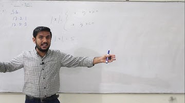 17.2.1 & 2 Define absolute value and solve equations involving absolute value in one variable