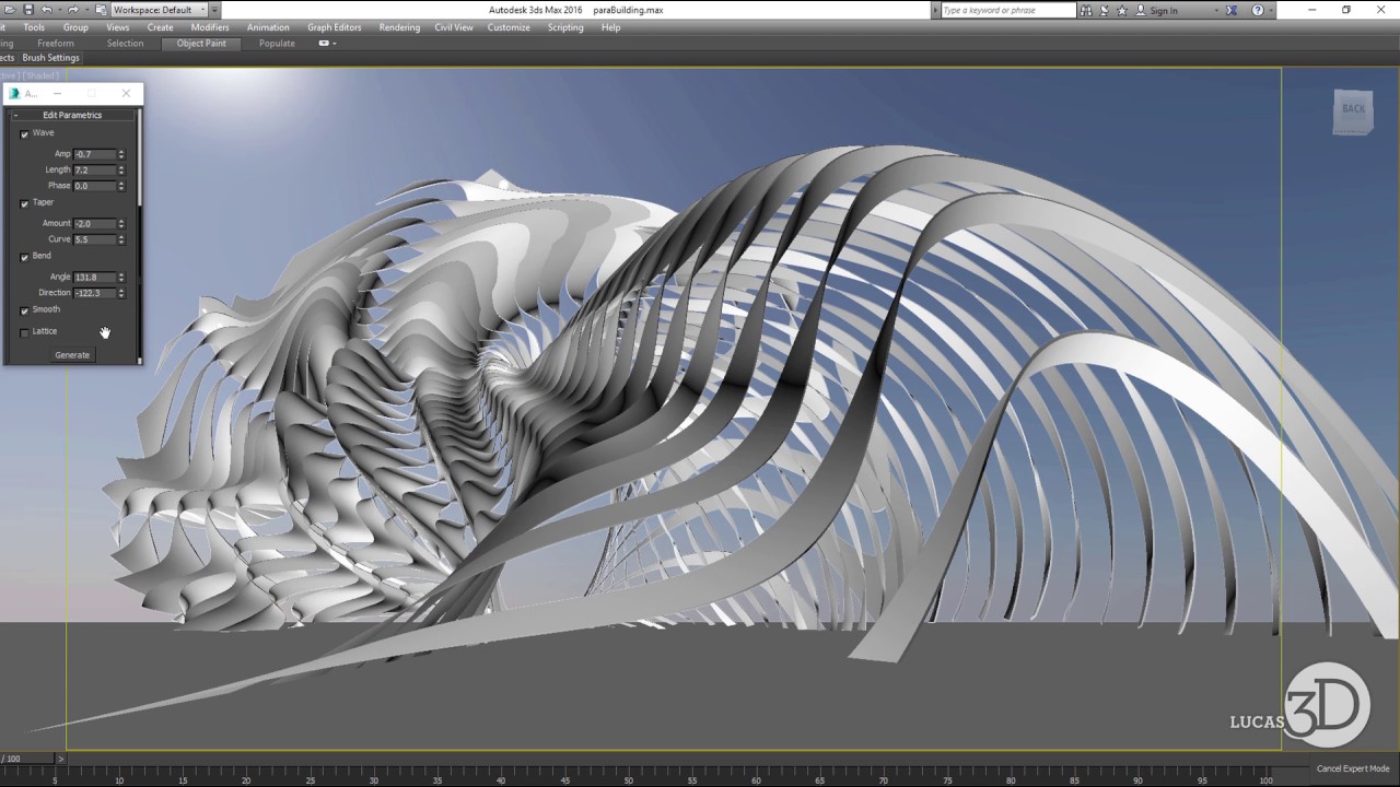 Как вставить картинку в 3d max для обрисовки