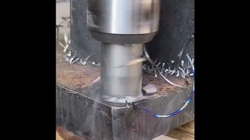 The POWER of Tct Annular Cutter Carbide Drill Bit: Cutting 75mm Deep Holes in Steel with Ease!