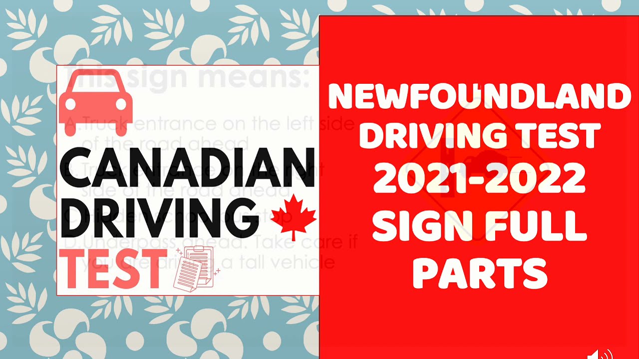newfoundland-class-5-driving-test-2020-2021-canadian-driving-test