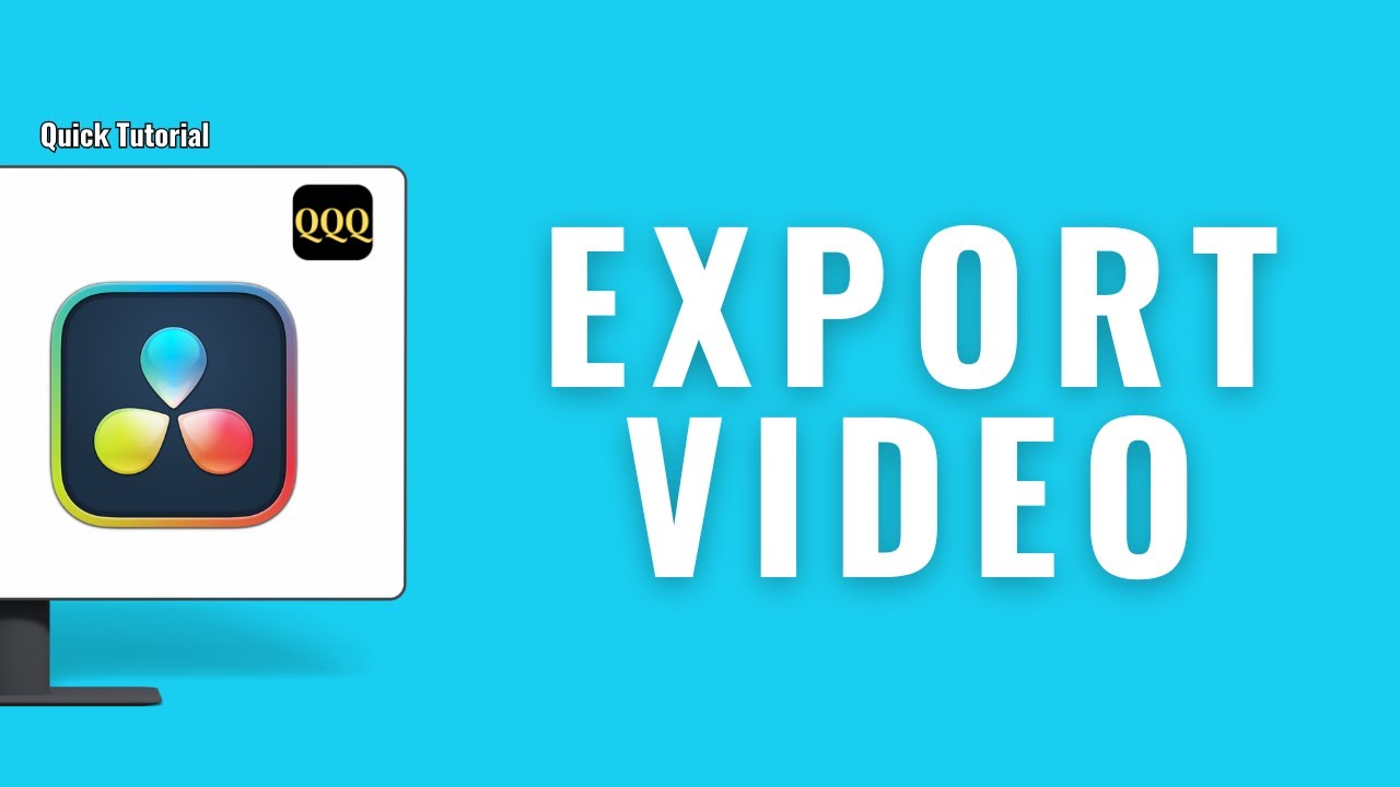 How To Export Video In Davinci Resolve 19 - YouTube