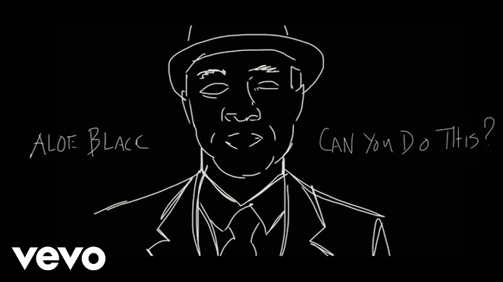 Aloe Blacc - Can You Do This (Official Lyric Video)