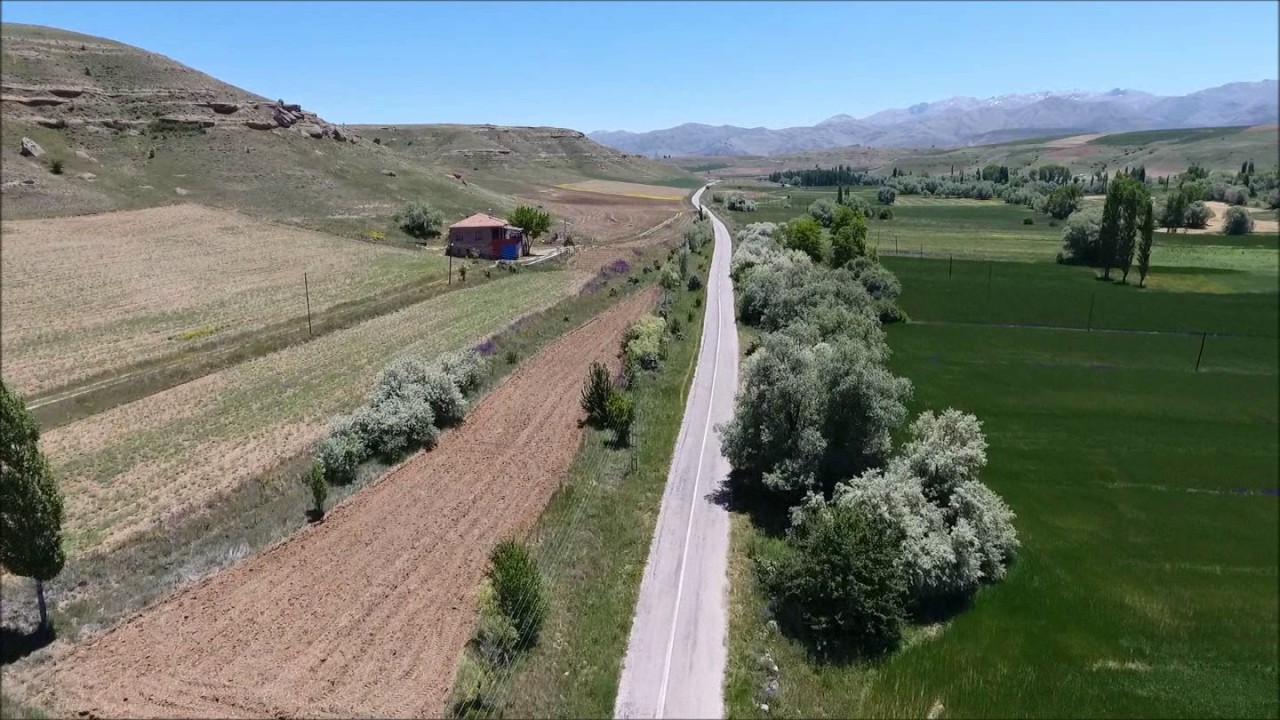 Pınarbaşı şabanlı koyu dron cekimi p4 8x