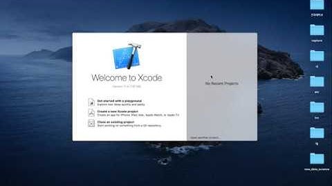 [코딩트레이닝 C] 맥에서 Xcode를 이용해 C 언어 프로젝트 만들기 - How to write code with xcode in mac osx!