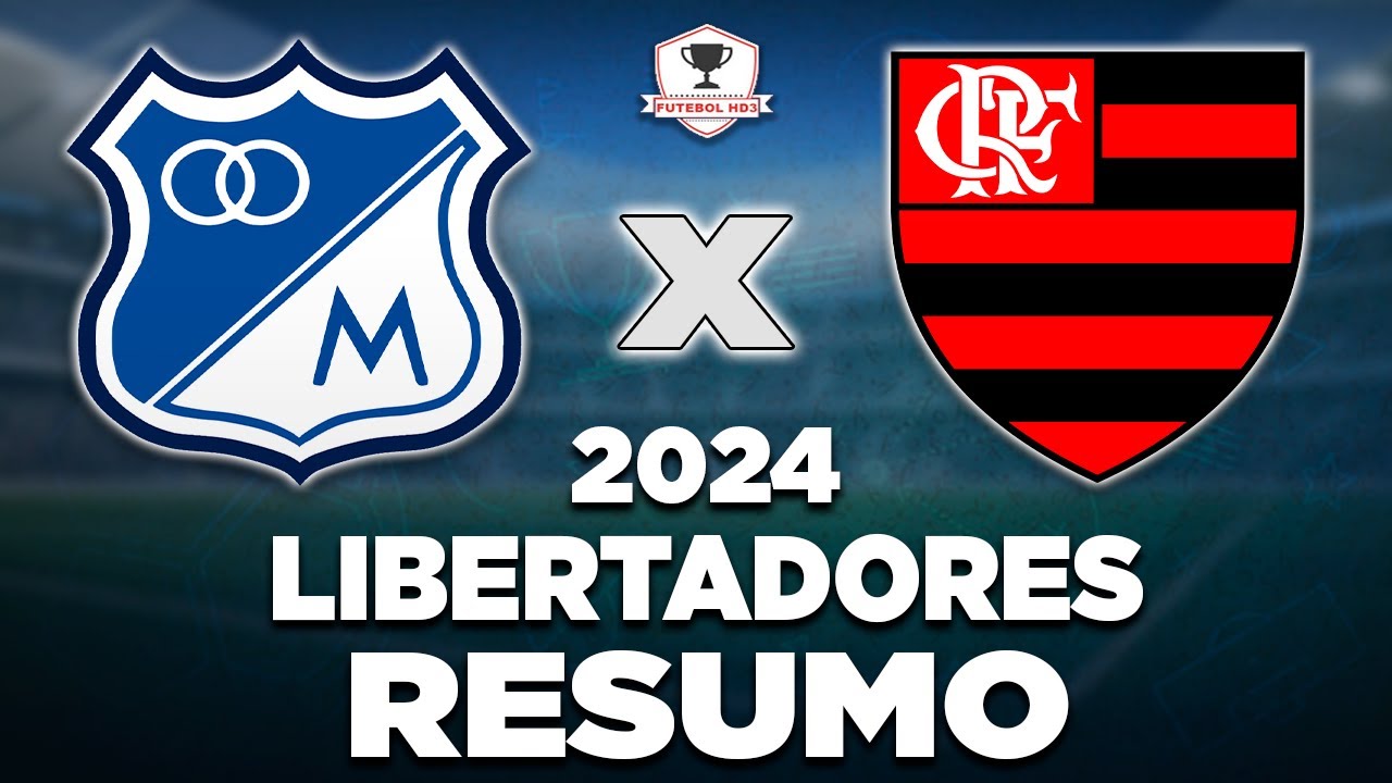 Flamengo empata com Millonarios na Copa Libertadores - YouTube