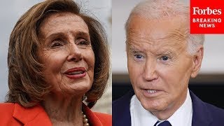 ‘Thank You, Joe’: Pelosi Expresses Gratitude For President Biden At Democratic National Convention