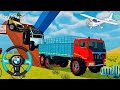 Drive JCB and Uploading 🪨🏗Stone From Dumper🌋 Truck in Game #truck #jcb #tractor #dumper