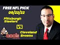 NFL Picks - Pittsburgh Steelers vs Cleveland Browns Prediction, 9/22/2022 Week 3 NFL Free Picks