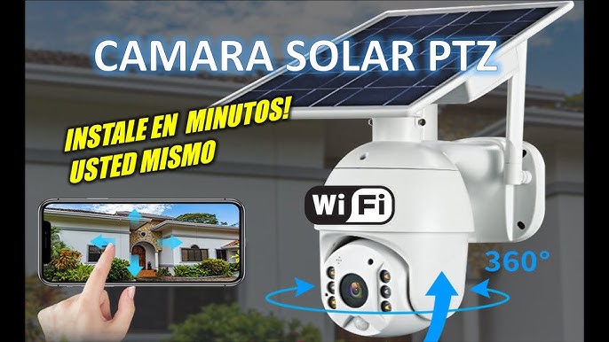 Cámara Solar Domo PTZ con conexión 4G – UBICAR GPS