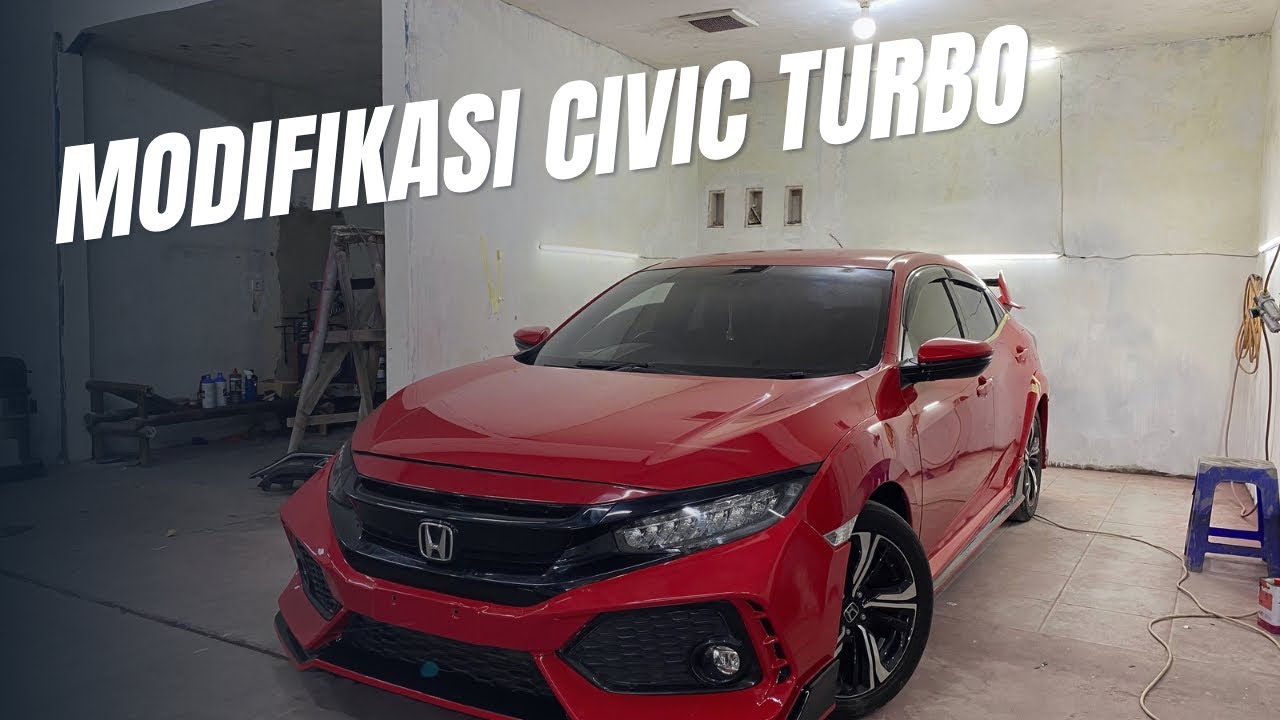 PROSES MODIFIKASI CIVIC TURBO CONVERT CIVIC TYPE R | SKY GLOSS ...