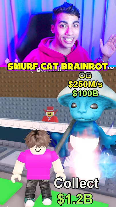 SMURF CAT STEAL A BRAINROT 😱