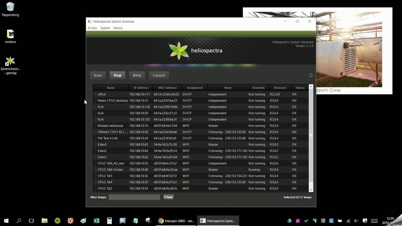 Create light schedule for you LX/RX-lights - running them on external timer.
