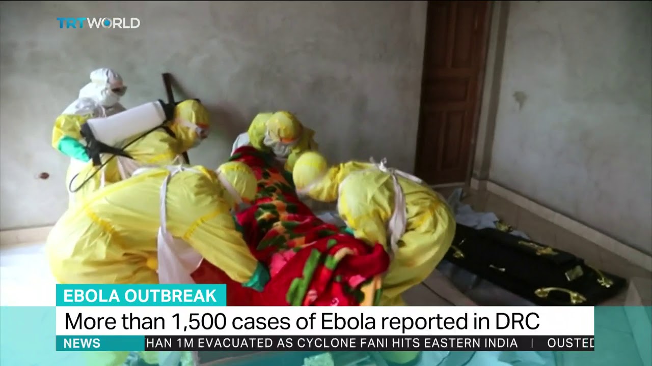 DRC's Ebola death toll nears 1,000 - WHO newspaper mockup