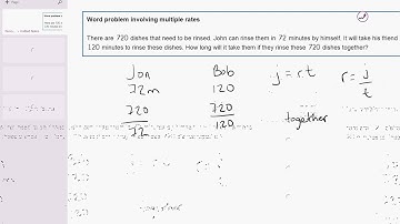 P 03 10 Word problem involving multiple rates