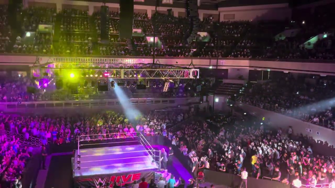 Asuka Entrance WWE SuperShow Summer Tour in Tokyo