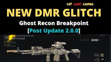 NEW DMR Glitch Guide| Ghost Recon Breakpoint