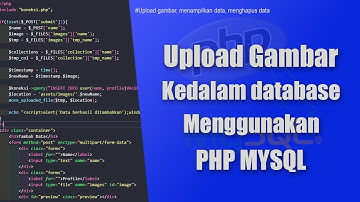 Cara Upload Gambar Dengan PHP MySQL