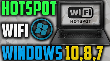 How To Wifi Hotspot On Windows 10,8,7 Easily 2016