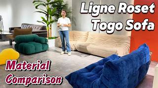 Ligne Roset Togo Sofa 🛋️ Material Comparison & Styling Guide